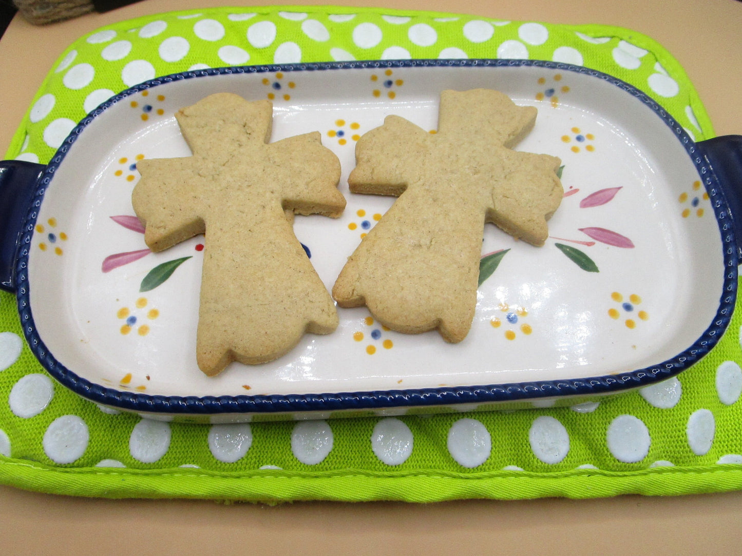 Cross Sugar Cookies, Gluten Free, Vegan, Egg Free, Dairy Free, Baptism, Communion, School Safe, Wedding, Party Favor, Blue, Pink, Nut Free