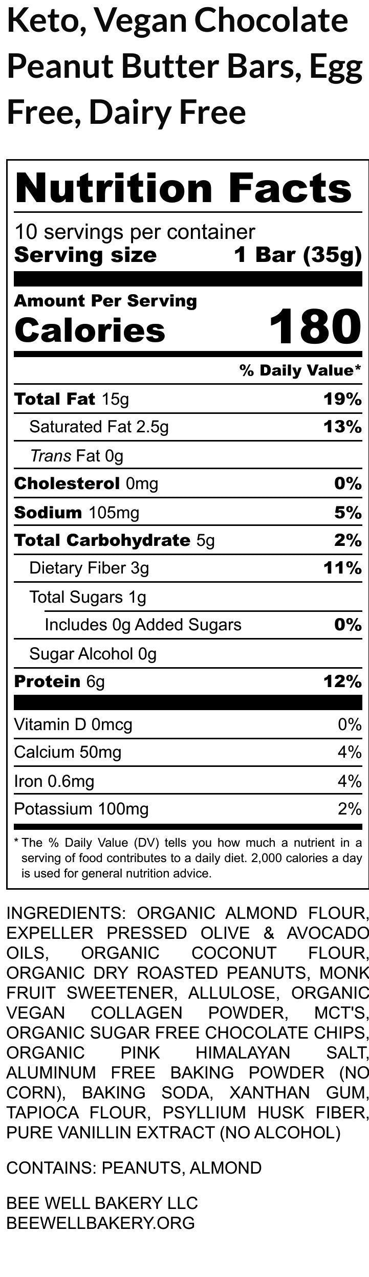 Keto, Chocolate Covered, Peanut Butter Bar, Gluten Free, Egg Free, Dairy Free, Sugar Free, Collagen, Birthday, Easter Candy, Low Carb, Gifts