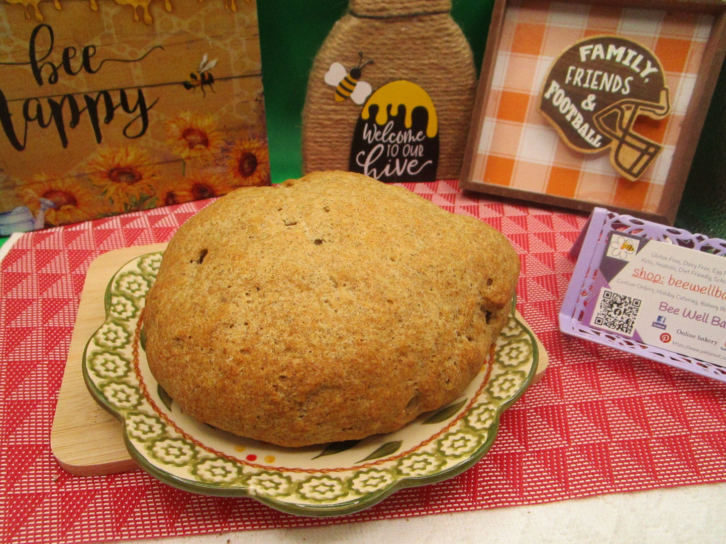 Gluten Free Bread Bowl, charcuterie board, Soup, Egg Free, Dairy Free, Preservative Free, No refined Sugar, Vegan, Football Game, Chili