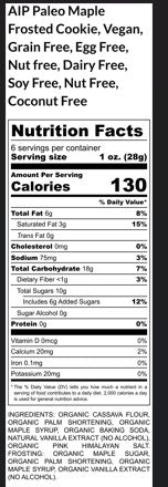 Gluten Free Maple Frosted Grain Free Holiday Cookies – AIP Paleo, Christmas Hanukkah Treats, Dairy Free, Vegan, AIP Protocol Gifts