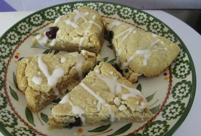 Keto, Blueberry Lemon Scone, Vegan, Gluten Free, Egg Free, Dairy Free, Cyclical Keto, Brunch, Diet, Vegan, Valentine's day, Low Carb, Diet