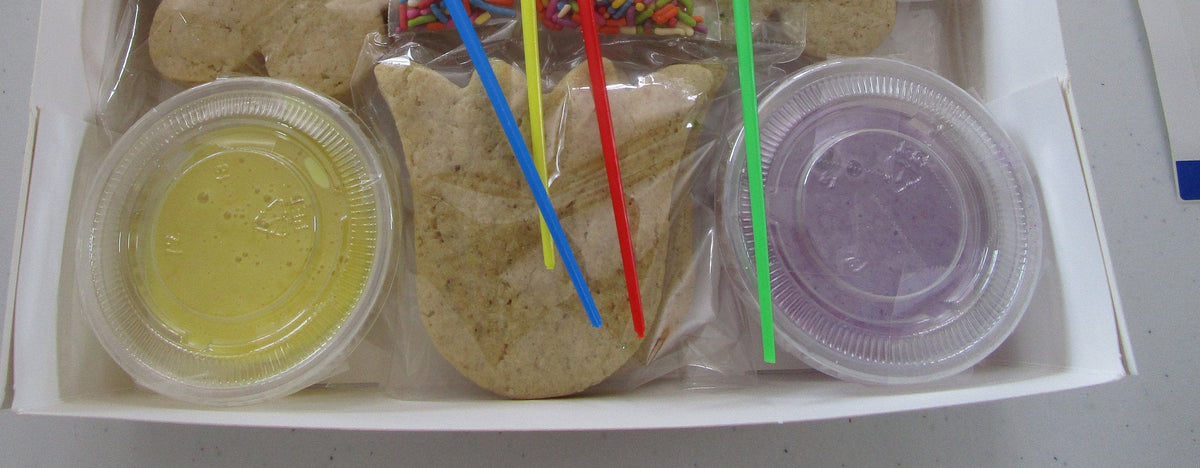 Gluten Free Cookie Kits, Unicorn, Rainbows, Dairy Free, Egg Free, Nut Free, Vegan, Girls Birthdays, School Safe, Sugar Free, Party Favors