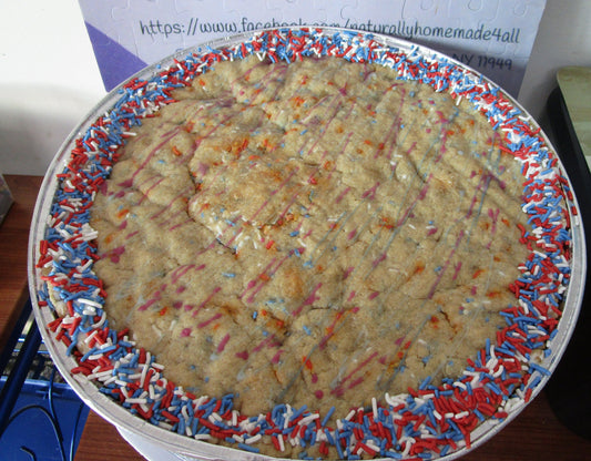 Gluten Free Sugar Cookie Cakes, Dairy Free, Egg Free, Nut Free, Vegan, Chocolate Chip, Funfetti, July 4th Desserts, Father's Day, Birthday