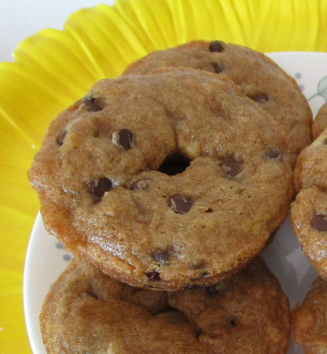 Gluten Free Banana Bread Donuts, Dairy Free, Egg Free, Nut Free, Oat Free, Coconut Free, Soy Free, Vegan, Birthday Breakfast, back to school