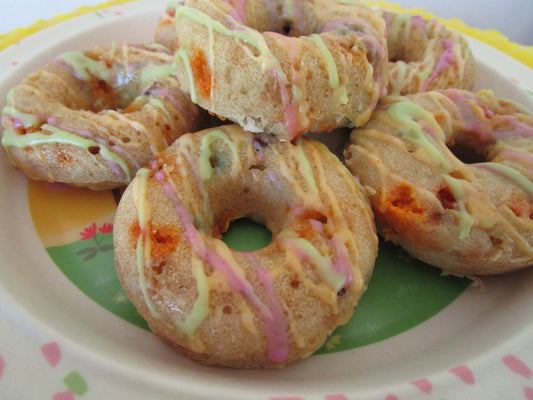 Gluten Free Donuts, Dairy Free, Vegan, Nut Free, Vanilla Chocolate, Birthday treat, Natural Colors, Unicorn Party, Valentine's Day Gifts