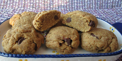 Gluten Free Protein Cookies, Dairy Free, Vegan, Nut Free, Sugar Free or low sugar, Fitness Snacks, plant based, school safe, portable treats