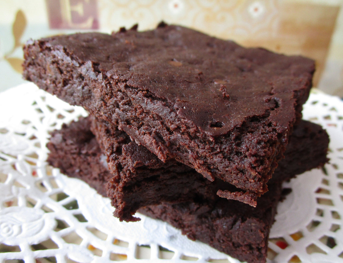 Gluten Free Brownies, Fudge, Dairy Free, Vegan, Egg Free, Soy Free, Peanut Free, School Safe Party, Birthday Desserts, Organic Fall snacks