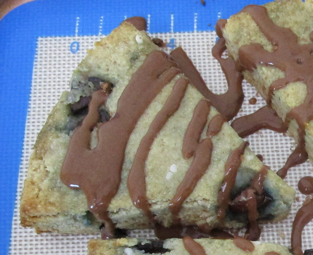 Keto Scone, Chocolate Cherry, Gluten Free, Sugar Free, Grain Free, Dairy Free, Egg Free, Vegan, Low Carb, Summer Fruit Desserts,