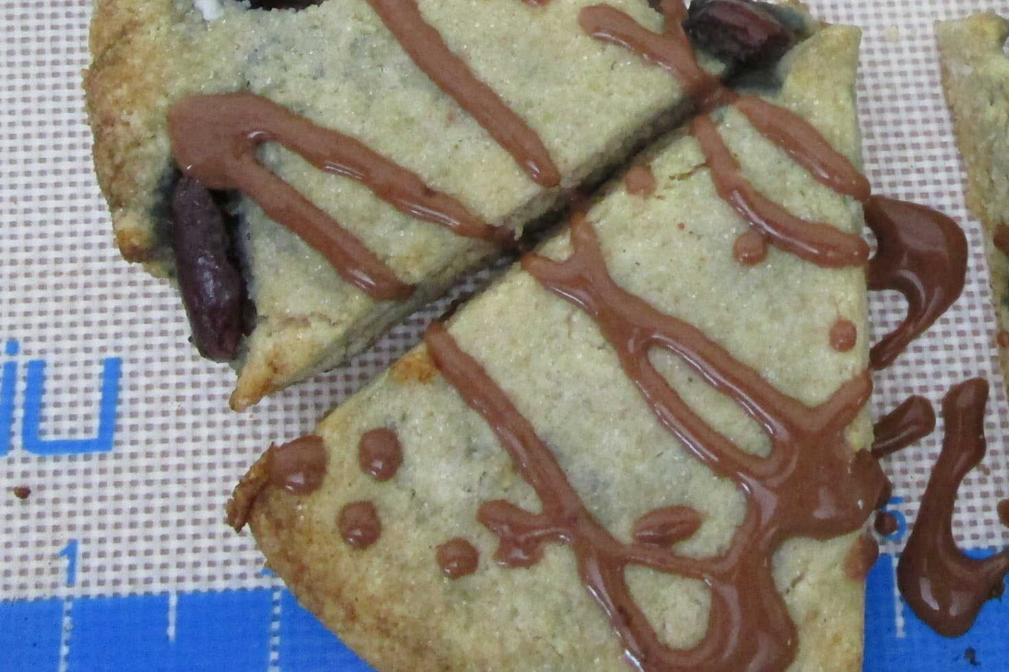 Keto Scone, Chocolate Cherry, Gluten Free, Sugar Free, Grain Free, Dairy Free, Egg Free, Vegan, Low Carb, Summer Fruit Desserts,
