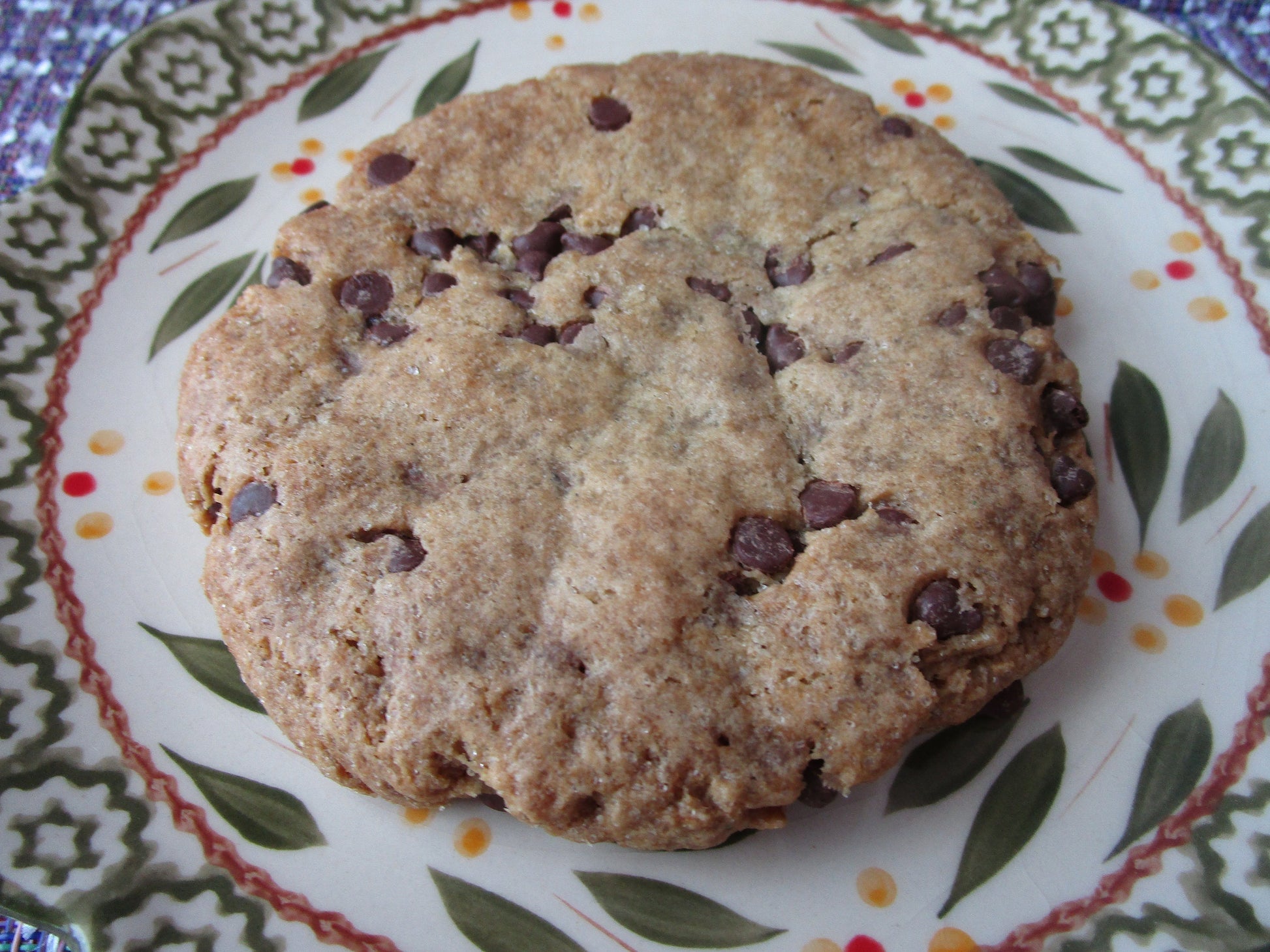Gluten Free Chocolate Chip Cookie, Jumbo, Dairy Free, Vegan, Birthday Favor, school safe snacks, summer Party treats, natural sprinkles