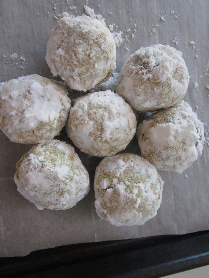 Keto Donut Hole, Gluten Free, Tahini Vanilla, Vegan, Egg Free, Dairy Free, Sugar Free, High Protein, Anabolic, Low Carb Snack, Salt Caramel