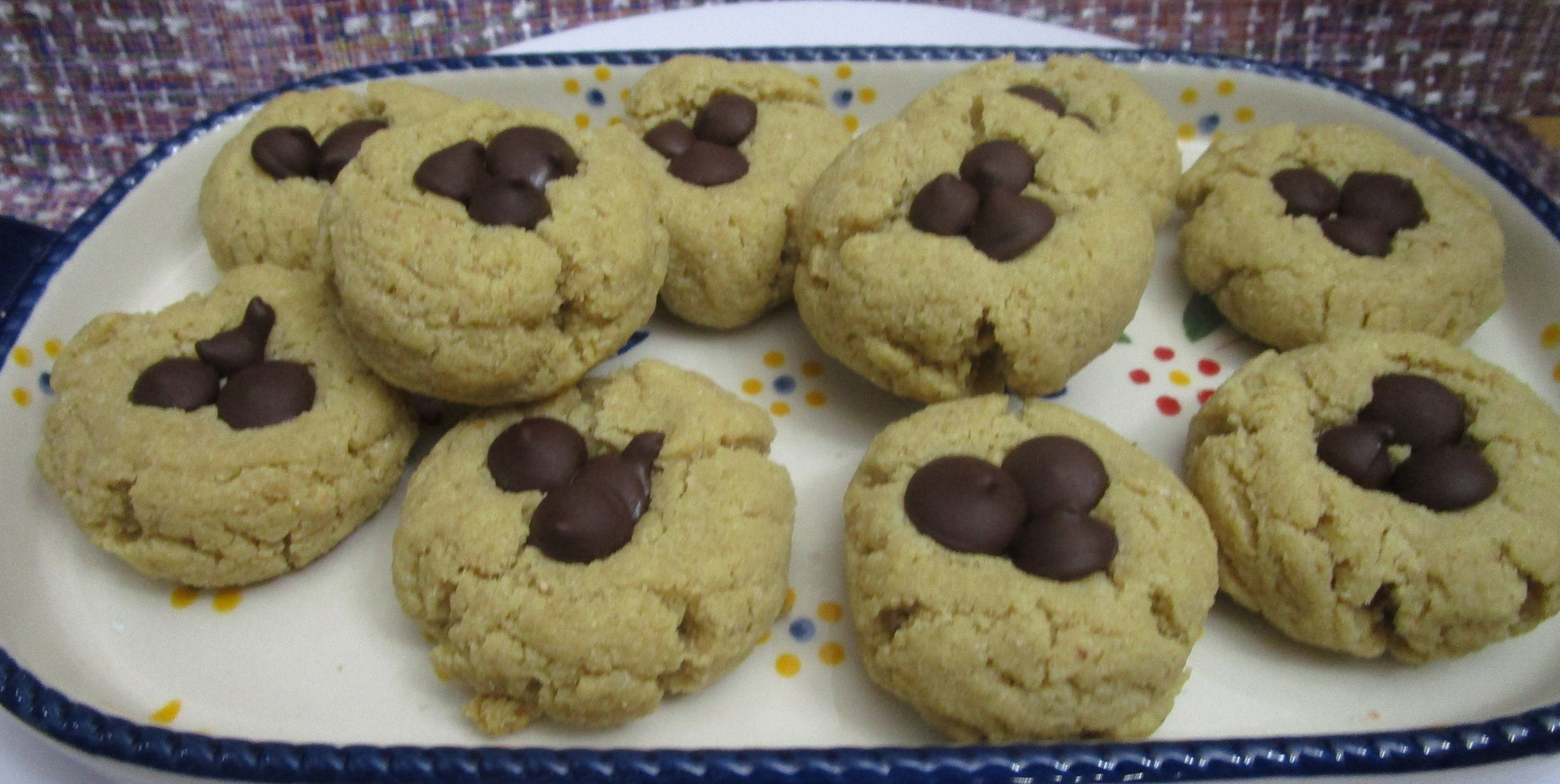 KETO Cookies, Peanut Butter Blossoms, Gluten Free, Egg Free, Dairy Free, Sugar Free, Vegan, Low Carb, Erythritol Free, dessert, graduation