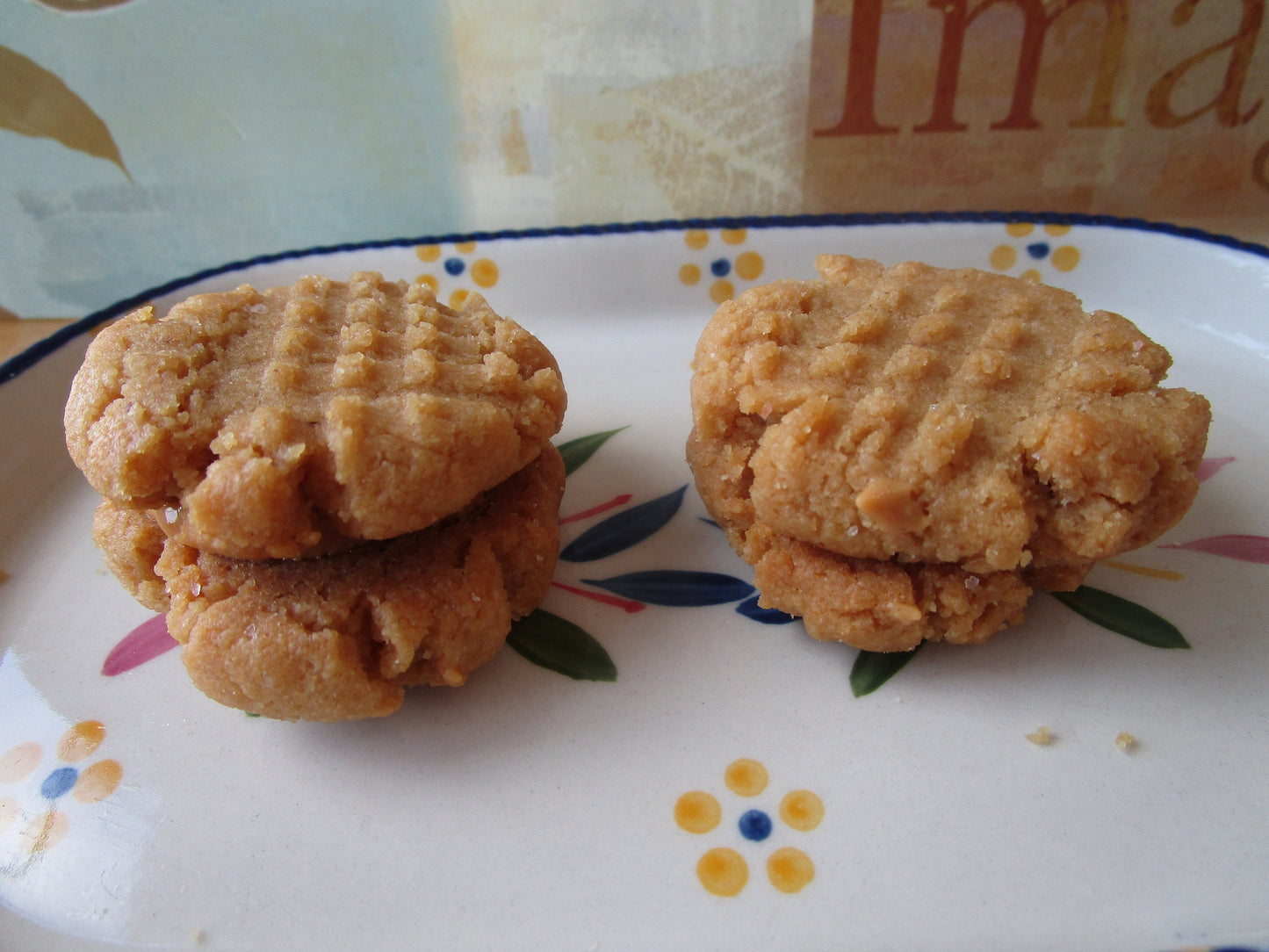 KETO, Peanut Butter Cookie Sandwich, Gluten Free, Egg Free, Dairy Free, Vegan, Grain Free, Sugar Free, Collagen, Weight Loss, Low carb diet