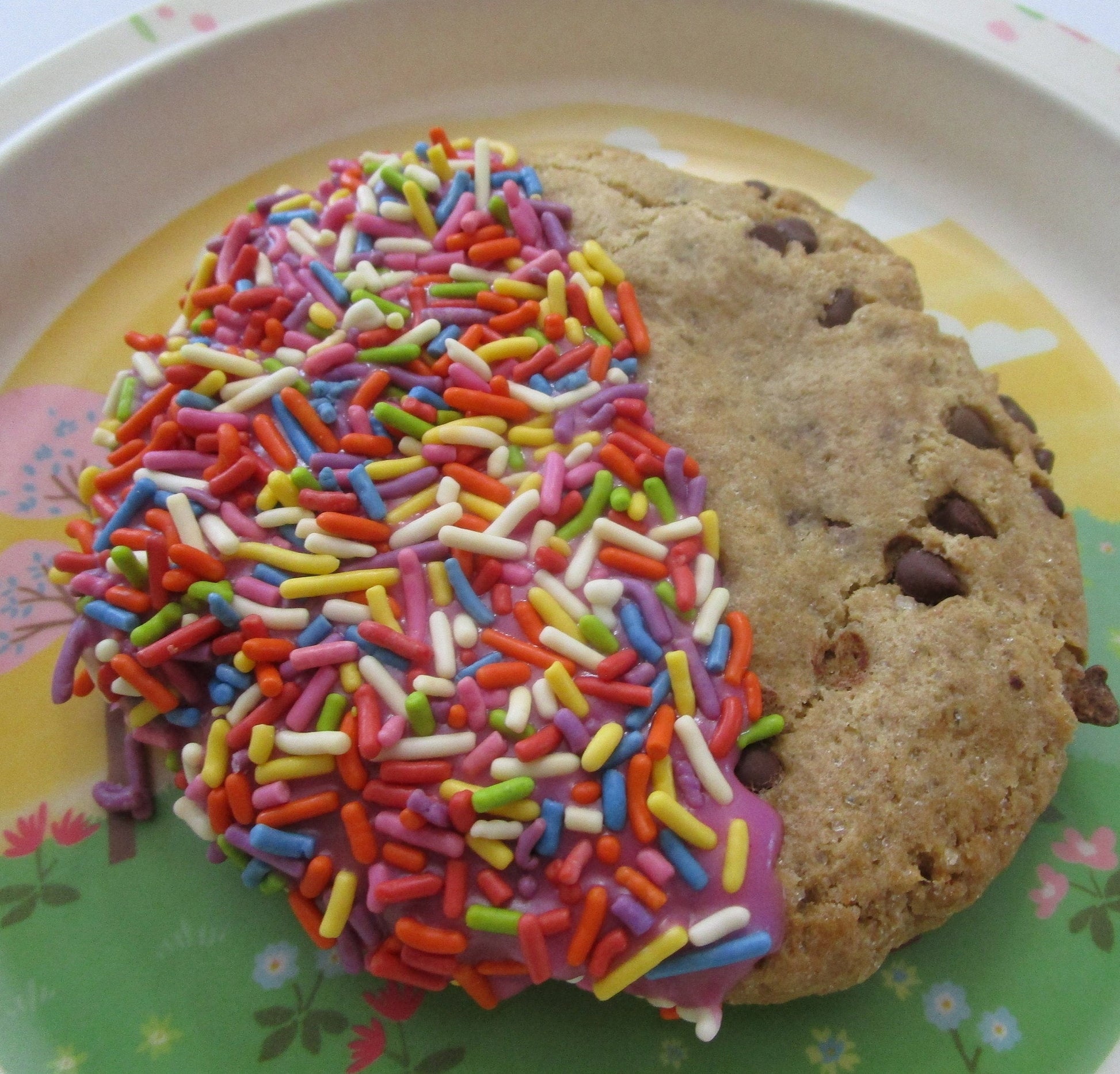 Gluten Free Chocolate Chip Cookie, Jumbo, Dairy Free, Vegan, Nut Free, Heart, Circle, Birthday, Allergy Friendly Valentine's Day Gifts