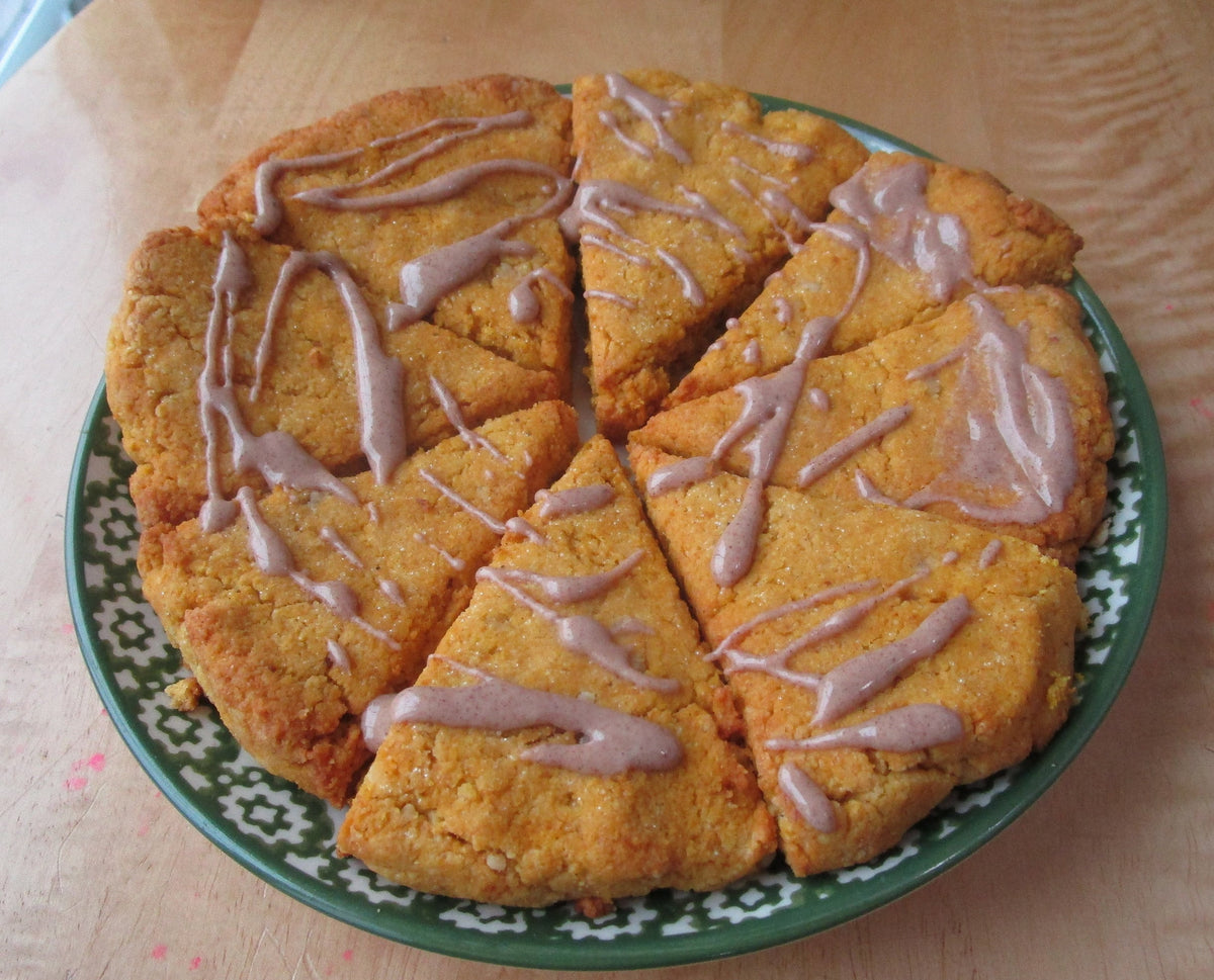 KETO Scone, Pumpkin Spice, Gluten Free, Dairy Free, Vegan, Grain Free, Sugar Free, Fall, Ketogenic Diet, Thanksgiving gift, Holiday Brunch