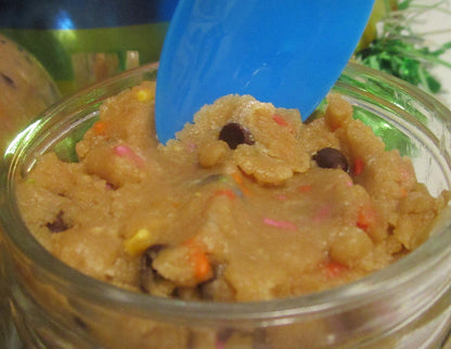 Edible Cookie Dough, Gluten Free, Dairy Free, Egg Free, Vegan, Funfetti, Chocolate Chip, Nut Free, Birthday, Graduation, No Refined Sugar,