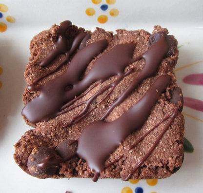 Keto Brownie, Banana Chocolate Chip, Gluten Free, Dairy Free, Grain Free, Egg Free, Nut Free, Vegan, Sugar Free, Low Carb, Holiday Gifts