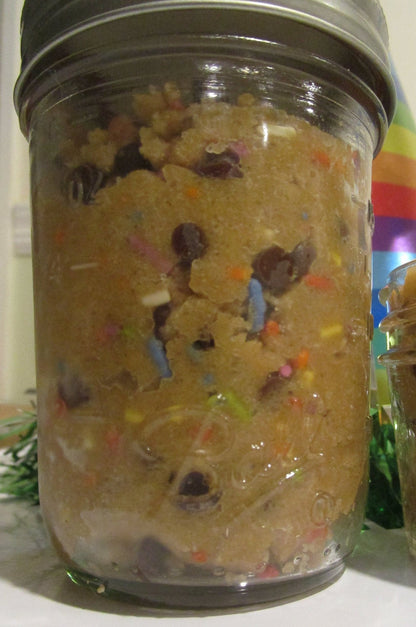 Edible Cookie Dough, Gluten Free, Dairy Free, Egg Free, Vegan, Funfetti, Chocolate Chip, Nut Free, Birthday, Graduation, No Refined Sugar,