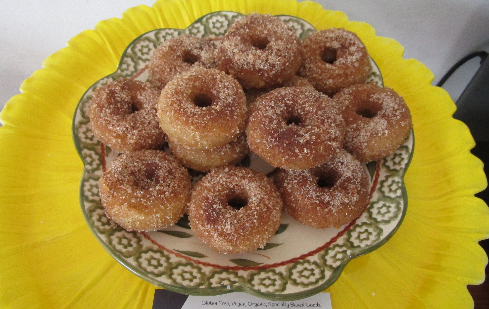 Gluten Free Mini Donuts, Cinnamon, French Toast, Dairy Free, No Refined Sugar, Egg Free, Vegan, Easter Day Brunch, Low fat, Nut Free Snack
