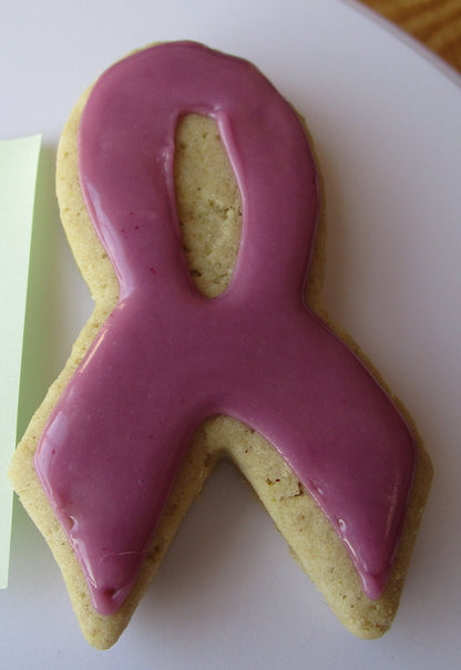 Gluten Free Sugar Cookies, Awareness Ribbons, Dairy Free, Egg Free, Nut Free, Vegan, School Safe, fundraisers, Breast Cancer, Autism, custom
