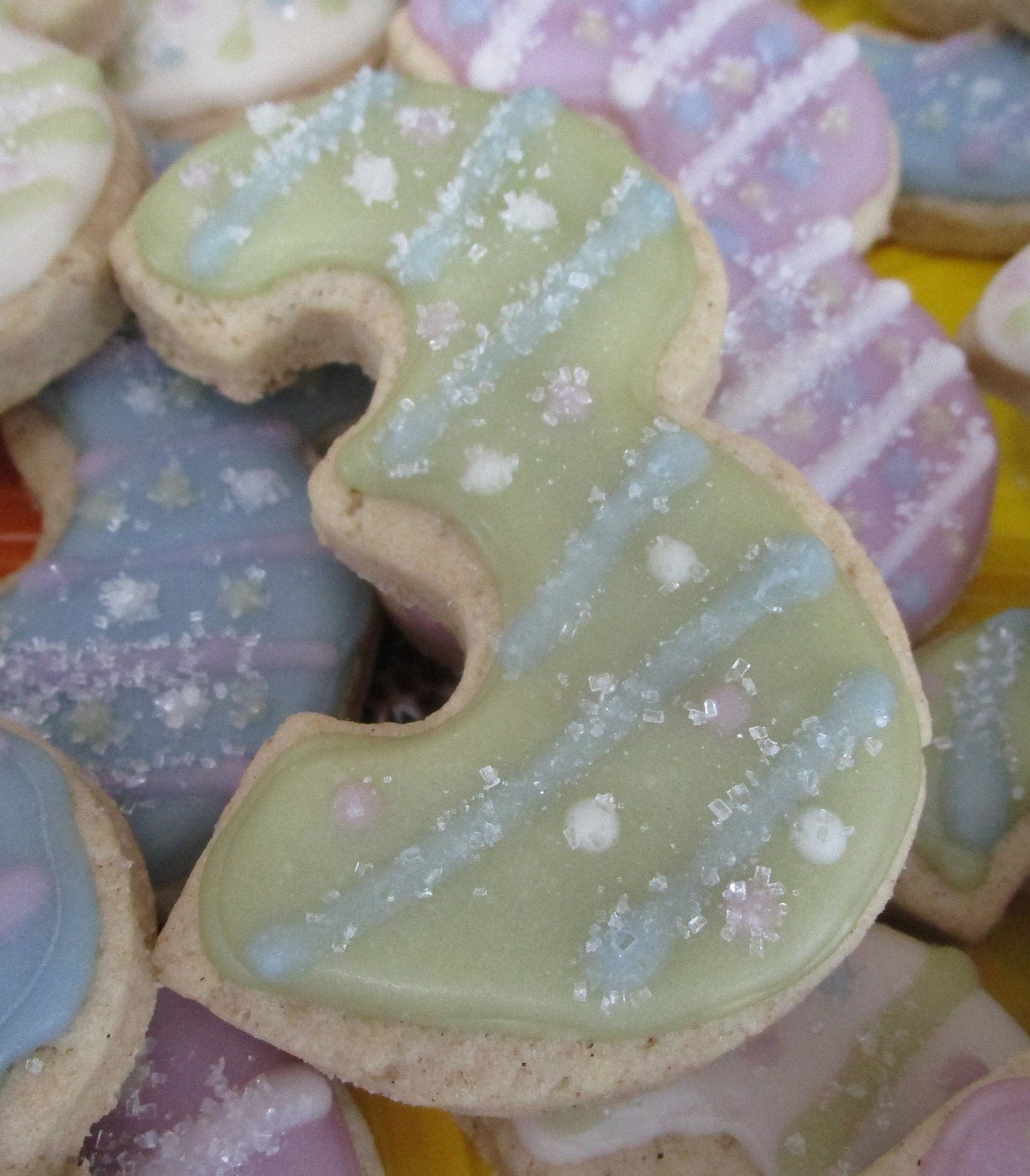Gluten Free Sugar Cookies, Milestones, Age, Dairy Free, Egg Free, 1st Birthday, Nut free, Soy free, Vegan, Cookie Favors, Anniversary, 50th