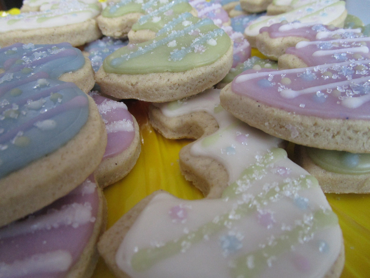 Gluten Free Sugar Cookies, Milestones, Age, Dairy Free, Egg Free, 1st Birthday, Nut free, Soy free, Vegan, Cookie Favors, Anniversary, 50th