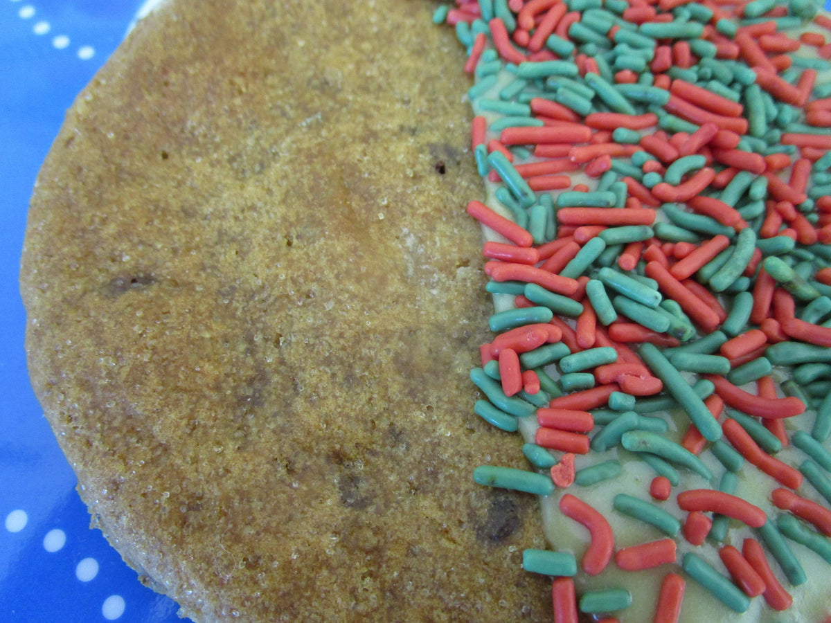 Gluten Free Chocolate Chip Cookie, Jumbo, Dairy Free, Vegan, Birthday Favor, school safe snacks, summer Party treats, natural sprinkles