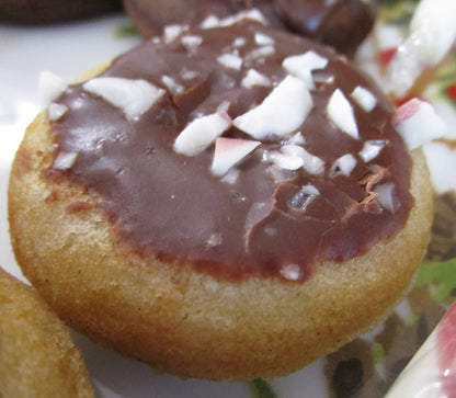 Candy Cane Donuts, Gluten Free, Egg Free, Dairy Free, Vegan, Nut Free, Organic, Peppermint, Christmas in July, Gift, Chocolate Mint, Dessert