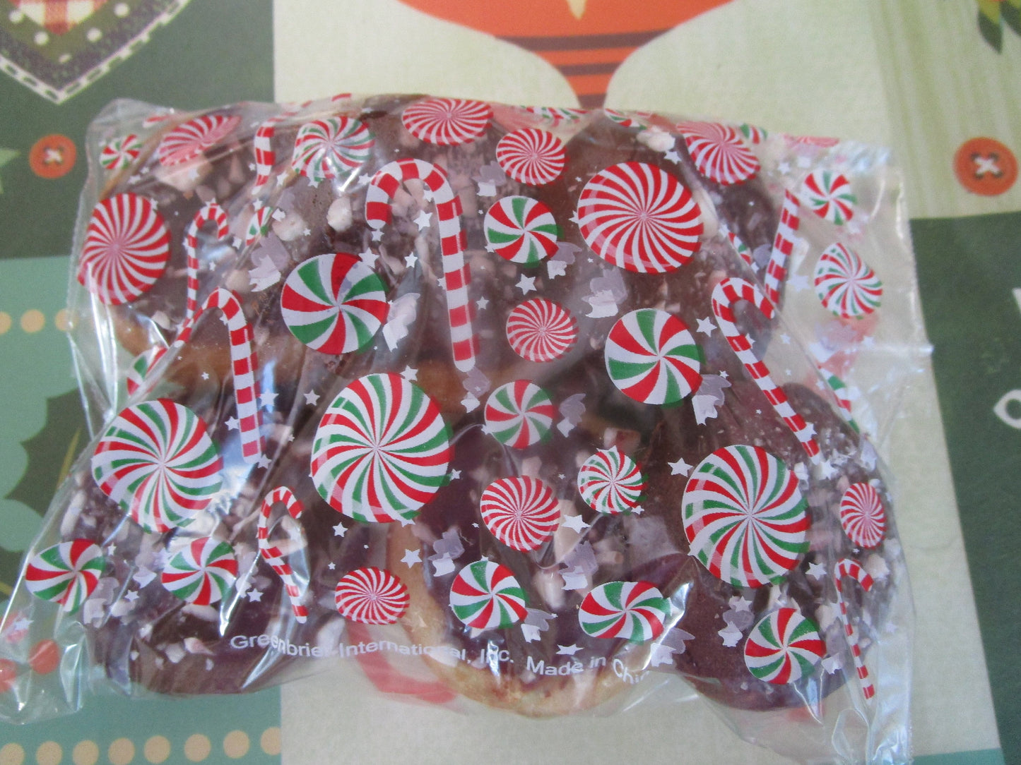 Candy Cane Donuts, Gluten Free, Egg Free, Dairy Free, Vegan, Nut Free, Organic, Peppermint, Christmas in July, Gift, Chocolate Mint, Dessert