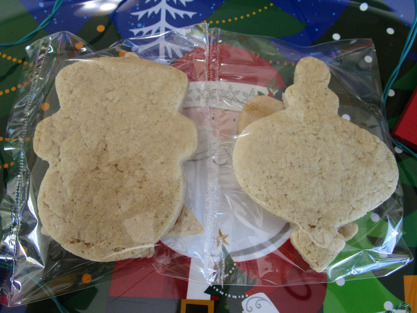 Gluten Free Christmas Sugar Cookie Kits, Dairy Free, Vegan, Egg Free, Nut Free, Healthy Snacks, baking Activity, Holiday Gifts, Sugar Free