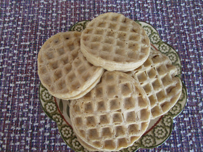 AIP Paleo Waffles, Grain Free, Gluten Free, Vegan, Egg Free, Dairy Free, Ready to go, No Sugar, Birthday Gift, blueberry, Healthy Breakfast