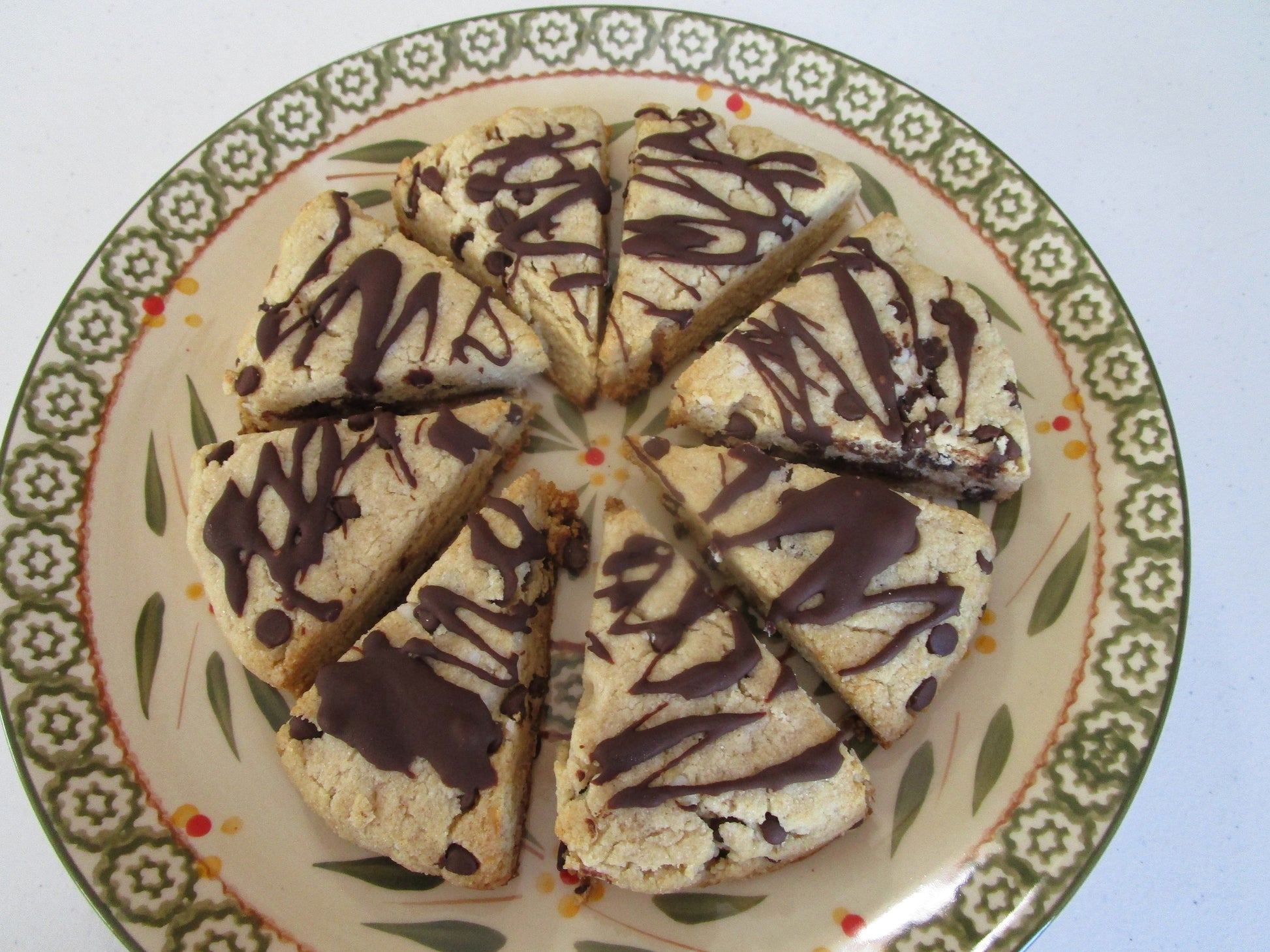 Keto Scone, Chocolate Cherry, Gluten Free, Sugar Free, Grain Free, Dairy Free, Egg Free, Vegan, Low Carb, Summer Fruit Desserts,