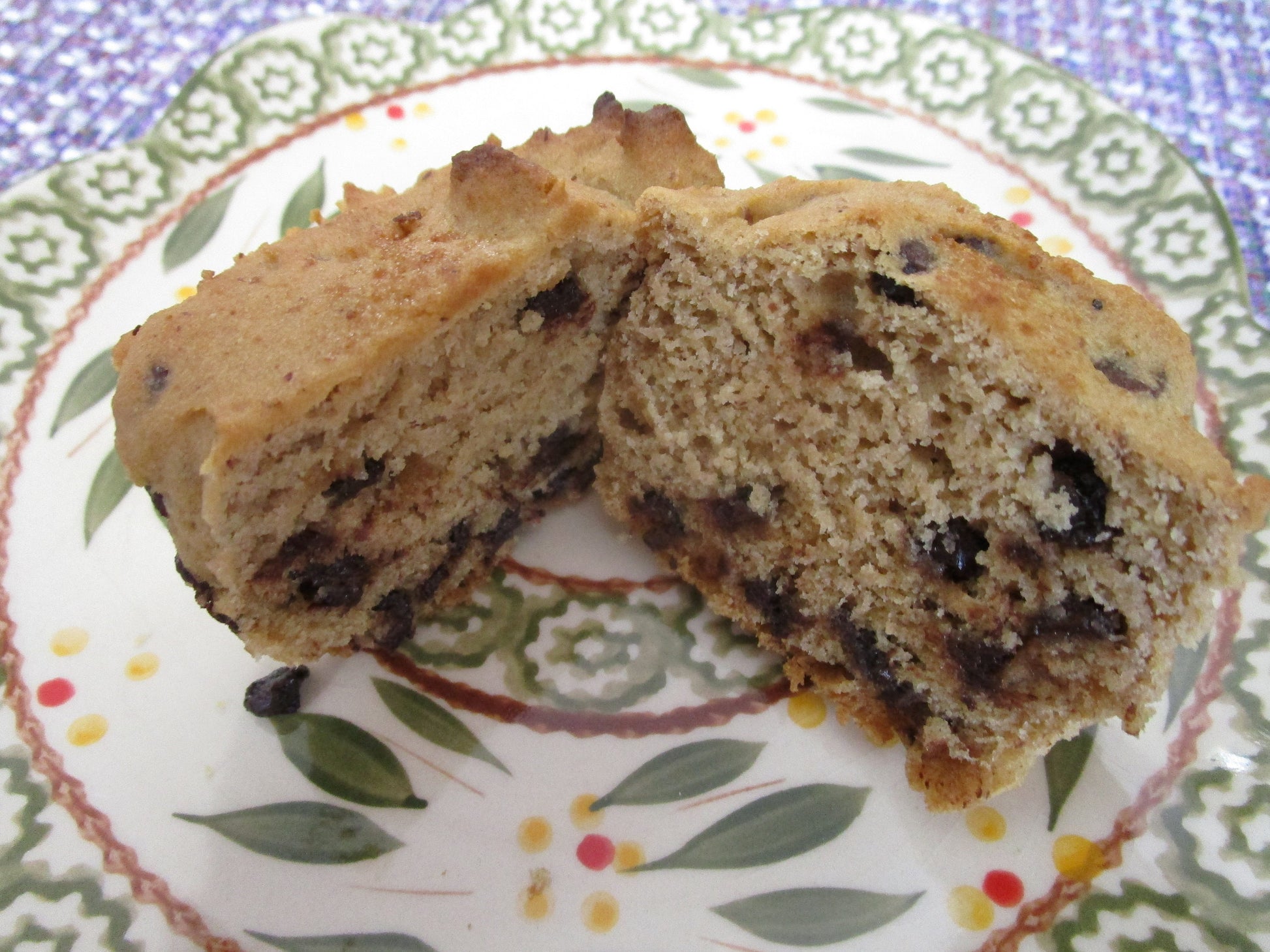 Gluten Free Muffins, Dairy Free, Egg Free, Vegan, Nut Free, Healthy Breakfast, Chocolate Chip, back to school breakfast, Coconut Sugar