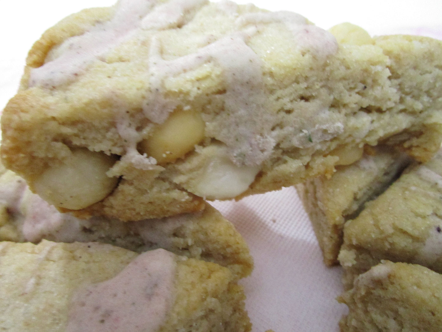 KETO, Scone, Berry Macadamia Nut, Gluten Free, Dairy Free, Egg Free, Vegan, Sweet, Savory, Sugar Free, Low Carb, Dessert, Erythritol Free