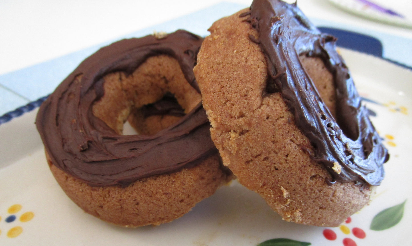 AIP Paleo, Donut, Gluten Free, Wellness Dessert, Dairy Free, Maple, No Refined Sugar, Egg Free, Autoimmune Protocol, Carob, Birthday Gift,