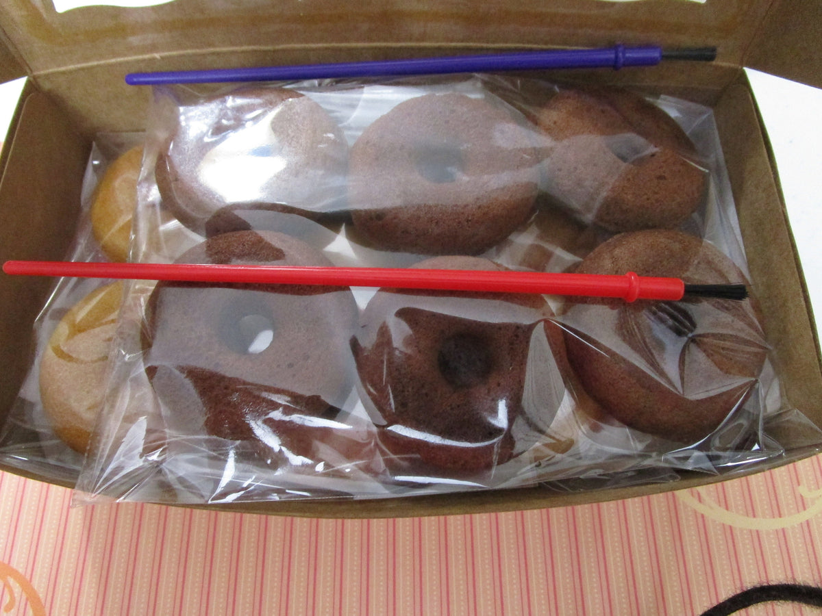 Gluten Free Donut Decorating Kit, Dairy Free, Egg Free, Vegan, Nut Free, School Safe, Birthday Party, Camp Crafts, July 4 Party, Sleepover