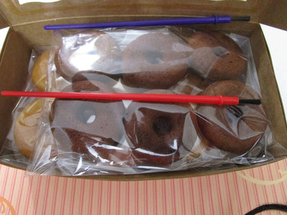 Gluten Free Donut Decorating Kit, Dairy Free, Egg Free, Vegan, Nut Free, School Safe, Birthday Party, Camp Crafts, July 4 Party, Sleepover