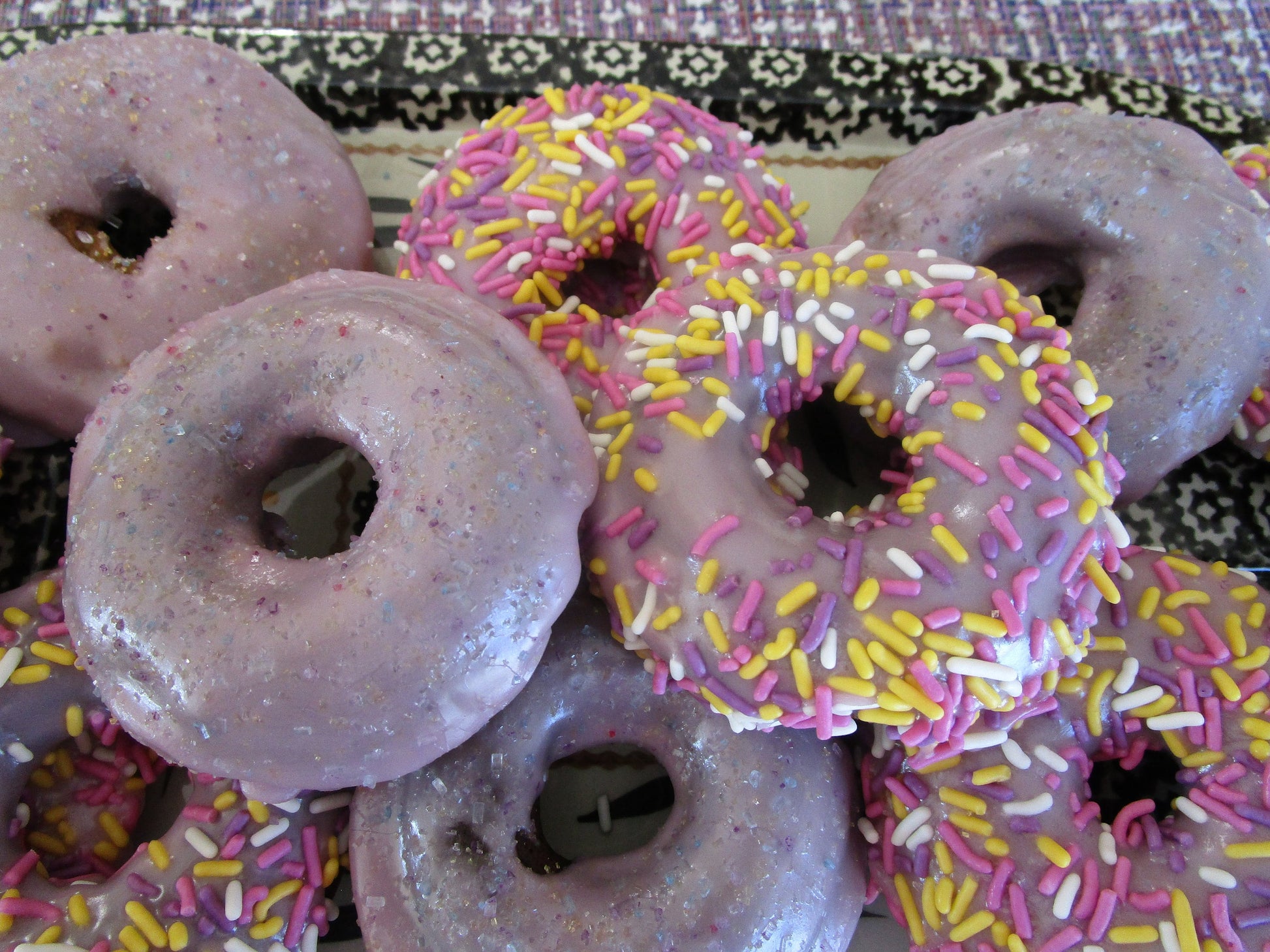 Gluten Free Donuts, Coconut Sugar, Dairy Free, Egg Free, Nut Free, Vegan, Plant Based Sprinkles, Birthday Gifts, Graduation Party, low Sugar