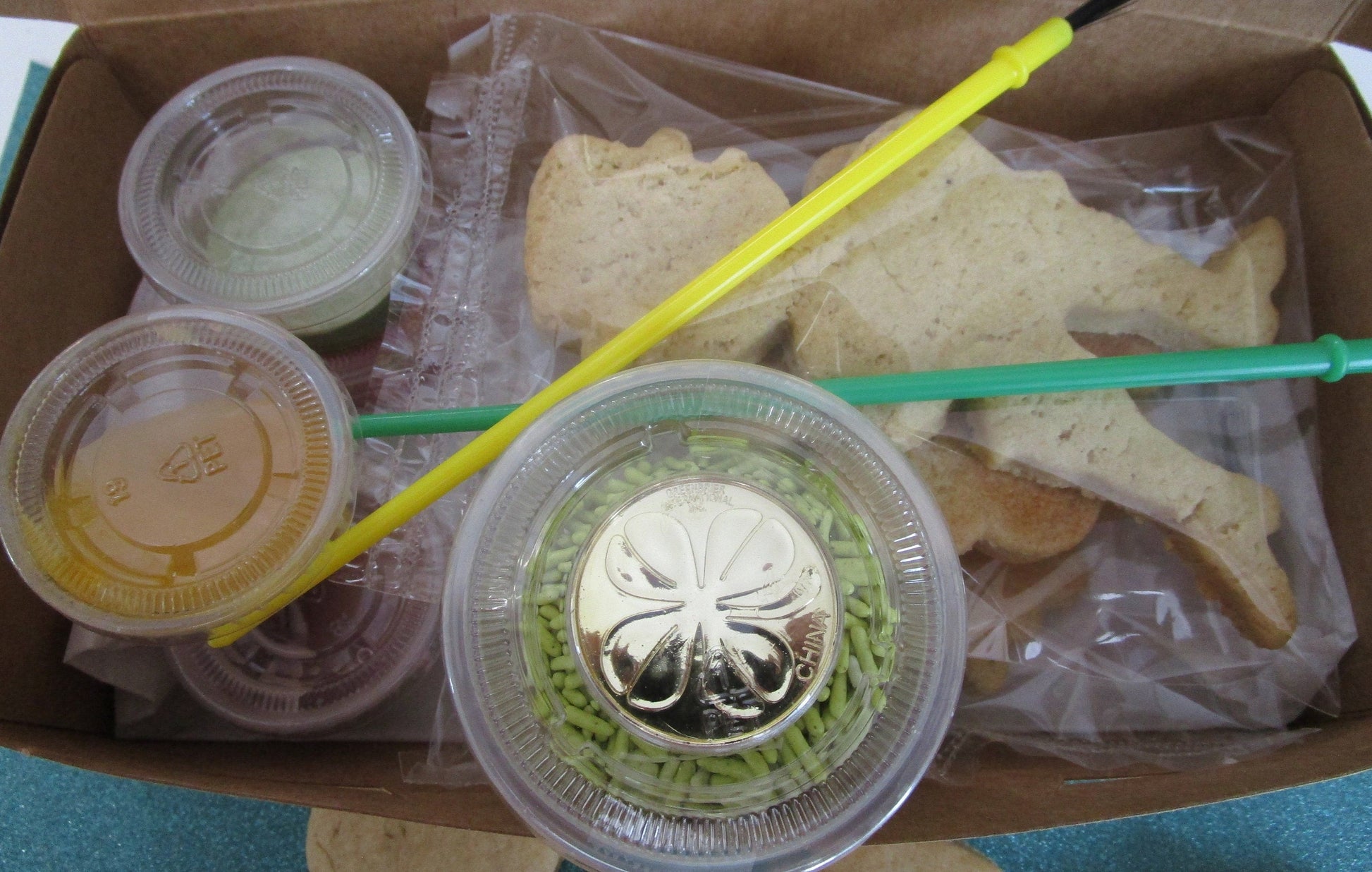 Saint Patrick's Day Cookie Kit, Gluten Free, Dairy Free, Egg Free, Nut Free, Leprechaun, Shamrock, Clover, Pot of Gold, Rainbow, Irish Gift