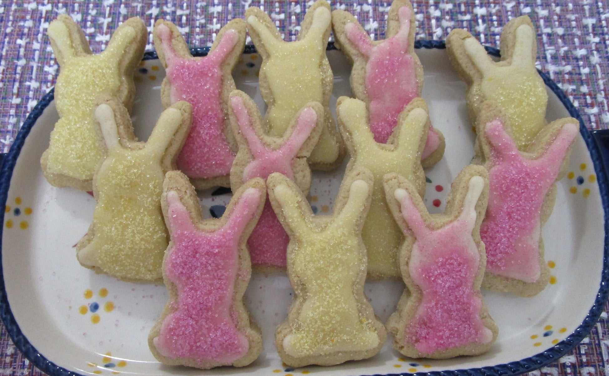 Sugar Free Cookies, Easter, Gluten Free, Dairy Free, Vegan, Egg Free, Nut Free, Healthy Gifts, Spring Dessert, Plant based Colors, Bunny