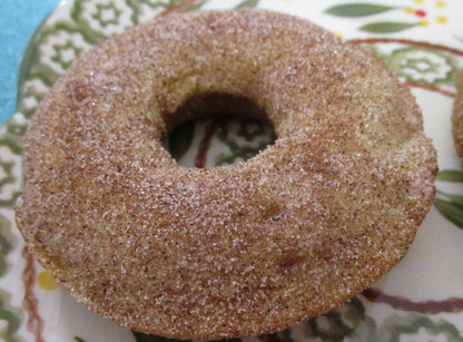 Gluten Free Donuts, Cinnamon Sugar, Vegan, Dairy Free, Egg Free, French Toast, Nut Free, Low Fat, Sugar Free, Baked snacks, Office friendly