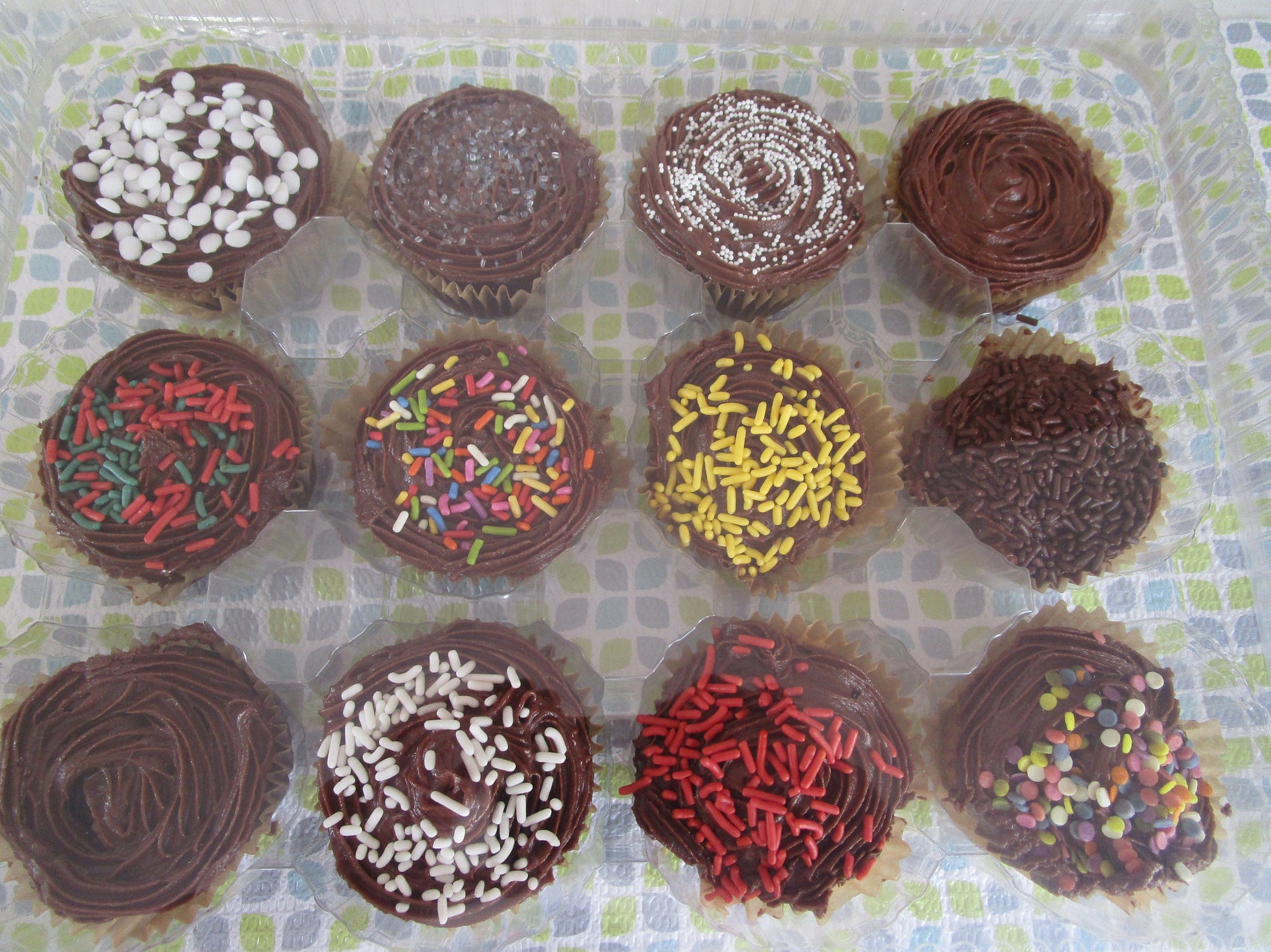 Gluten Free Cupcakes, Dairy Free, Egg Free, Vegan, Nut Free, Birthday, School Safe, Natural Sprinkles, Pool Party Snack, July 4th Dessert,