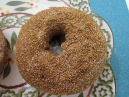 Gluten Free Donuts, Cinnamon Sugar, Vegan, Dairy Free, Egg Free, French Toast, Nut Free, Low Fat, Sugar Free, Baked snacks, Office friendly