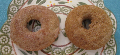 Gluten Free Donuts, Cinnamon Sugar, Vegan, Dairy Free, Egg Free, French Toast, Nut Free, Low Fat, Sugar Free, Valentine's Day Breakfast