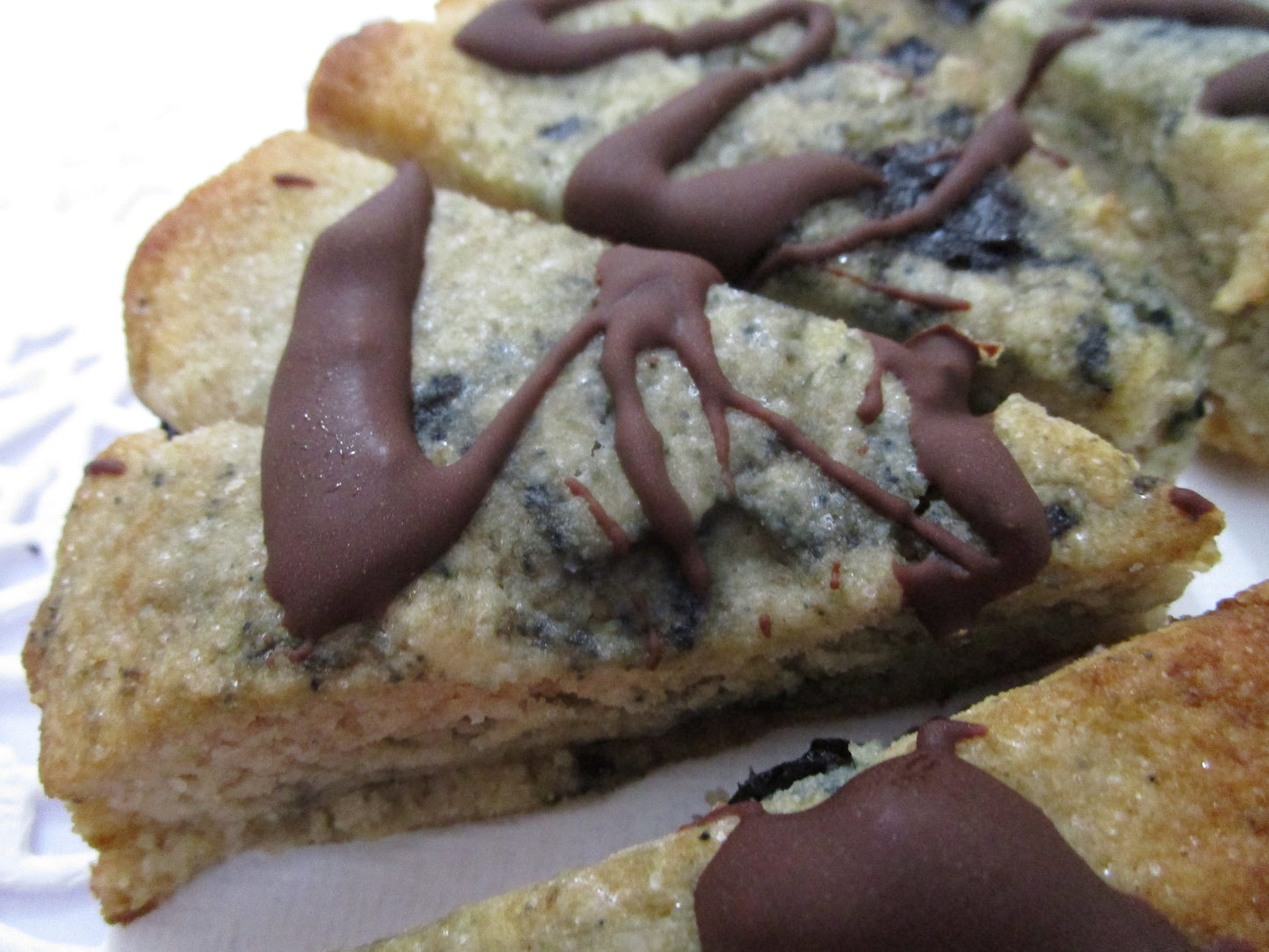 Keto Scone, Chocolate Cherry, Gluten Free, Sugar Free, Grain Free, Dairy Free, Egg Free, Vegan, Low Carb, Summer Fruit Desserts,