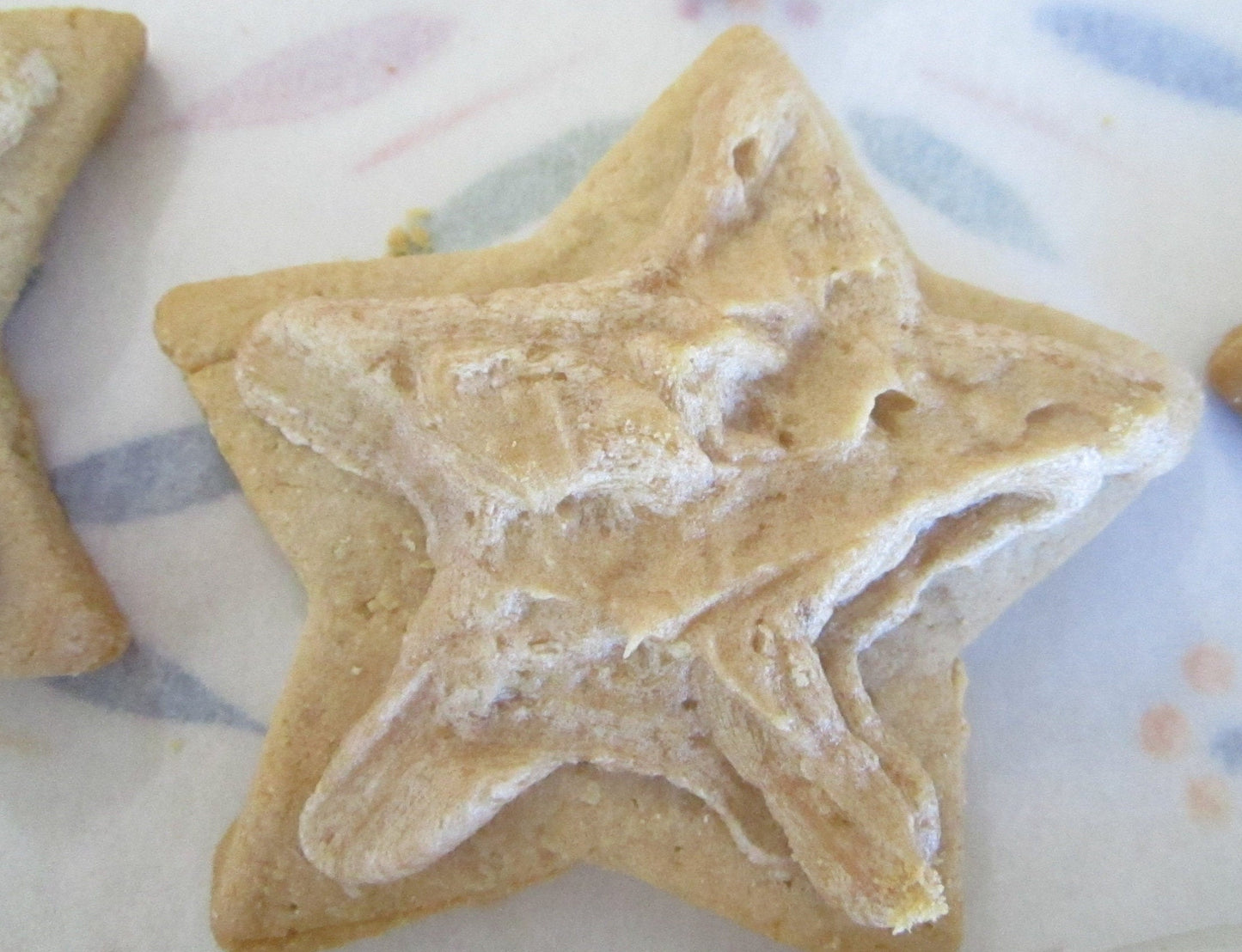 AIP Paleo Maple Iced Sugar Cookies, Stars, Grain Free, Gluten Free, Dairy Free, Egg Free, Autoimmune Protocol, Low FODMAP, 4th of July Snack