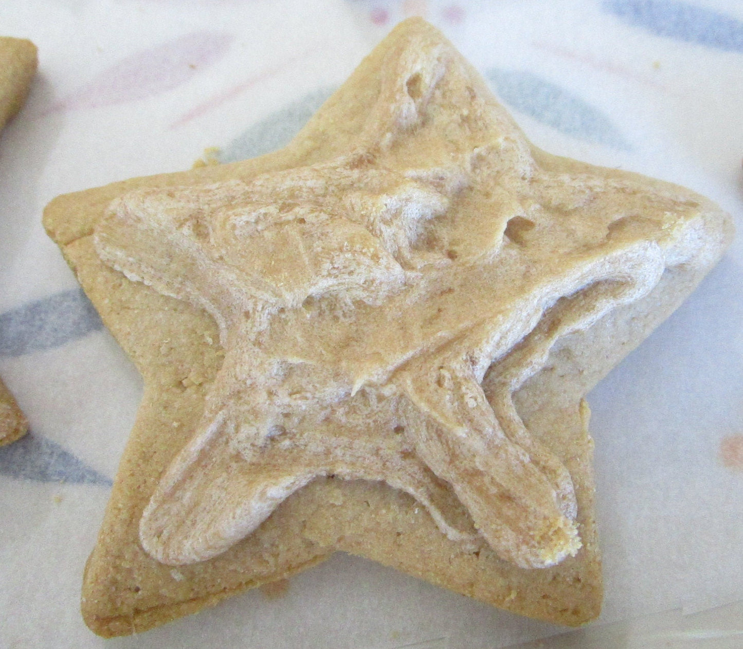 AIP Paleo Maple Iced Sugar Cookies, Stars, Grain Free, Gluten Free, Dairy Free, Egg Free, Autoimmune Protocol, Low FODMAP, 4th of July Snack