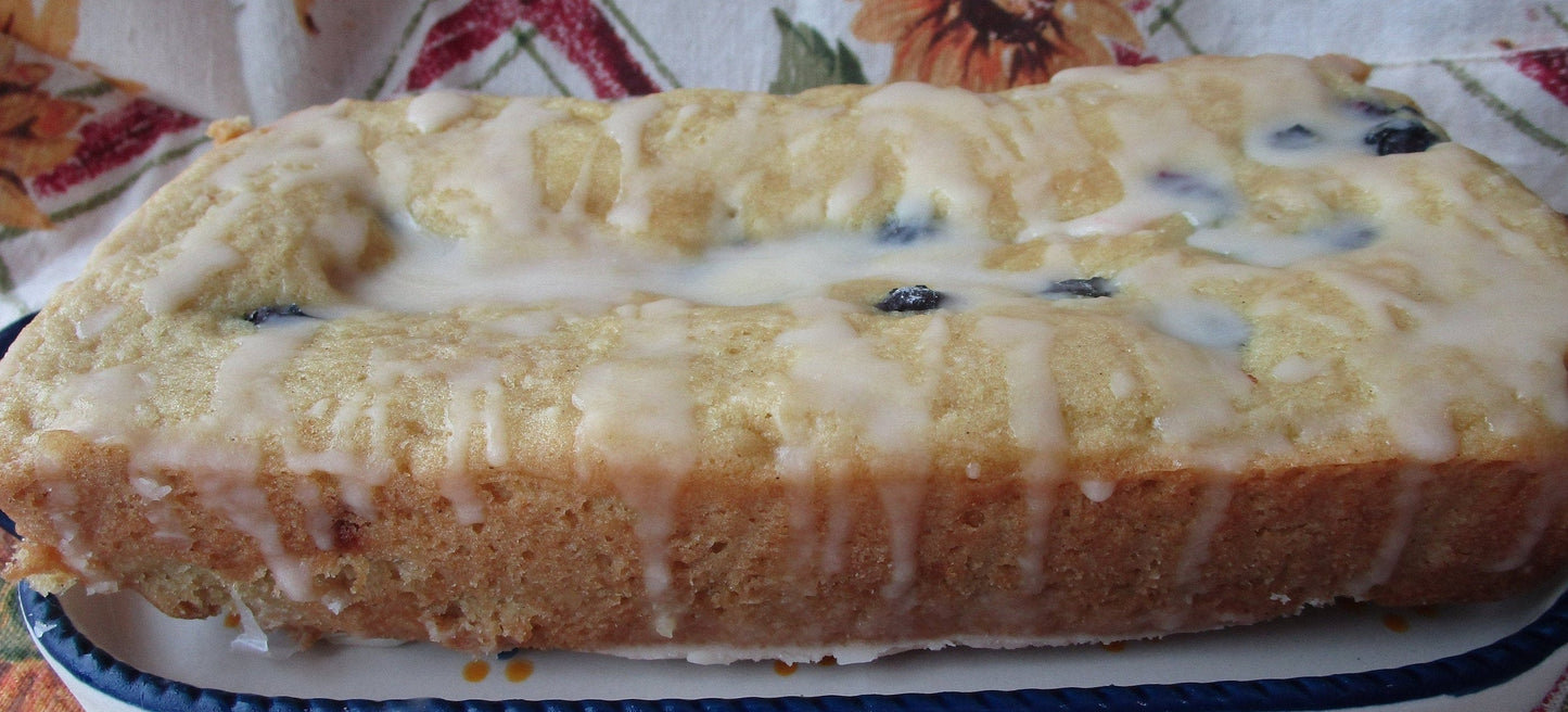 Blueberry Lemon Cake, Gluten Free, Egg Free, Dairy Free, Summer Dessert, Nut Free, Mini Bundt, Birthday Gift, Strawberry, No refined Sugar