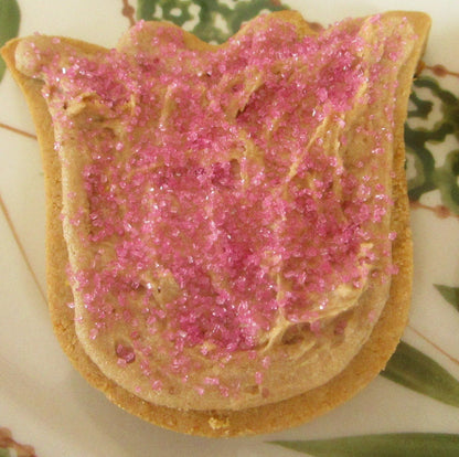 AIP Paleo, Maple Frosted Cookie, Flower, Vegan, Grain Free, Egg Free, Dairy Free, Wellness, Wedding, Birthday, No Refine Sugar, Tulip, Daisy