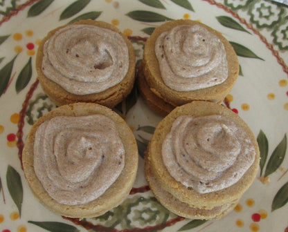 AIP Paleo Maple Frosted Cookie Sandwich, Vegan, Grain Free, Gluten Free, Egg Free, Nut free, Dairy Free, Autoimmune Protocol, Low Histamine
